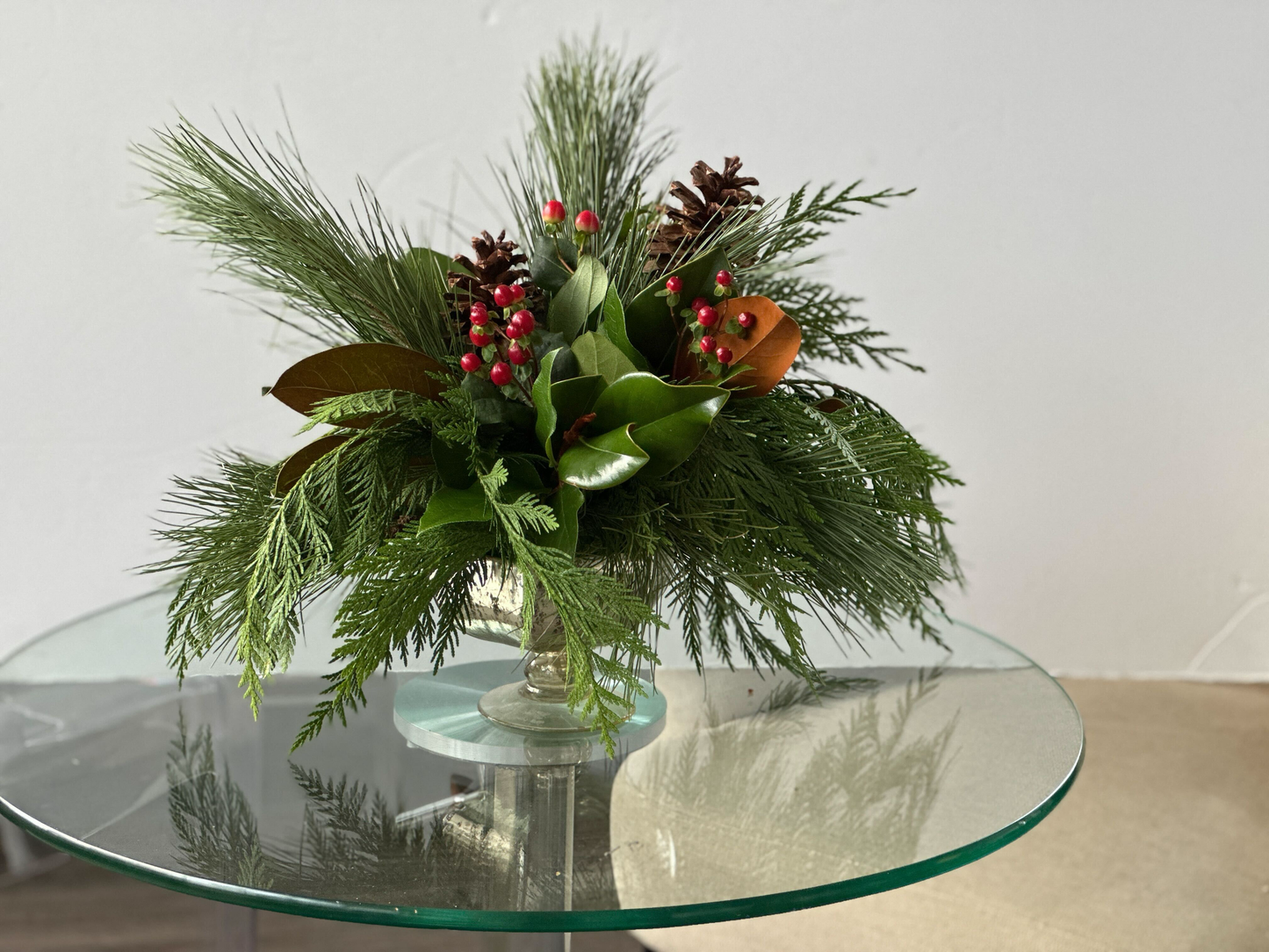 Holiday Green Arrangement