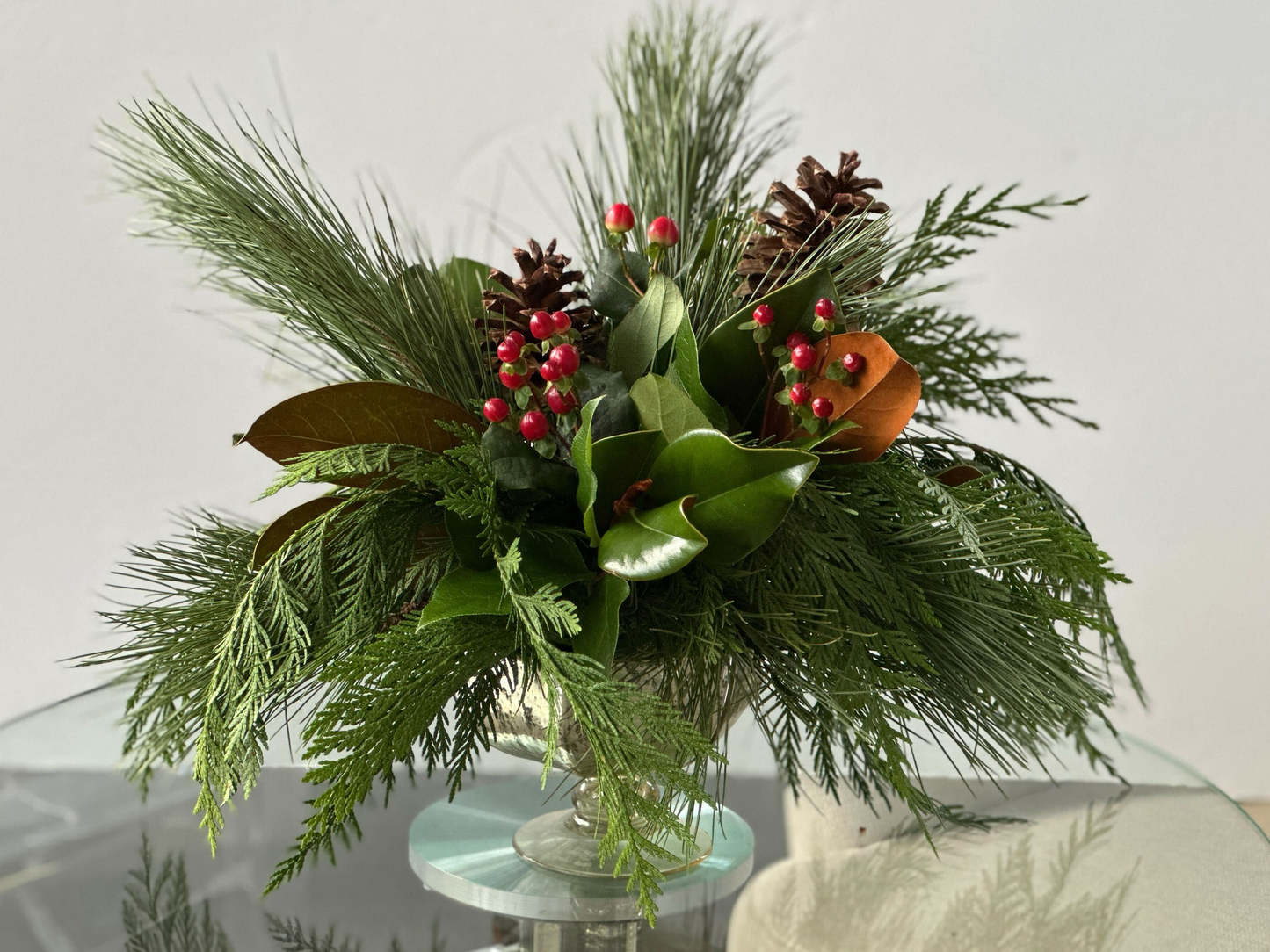 Holiday Green Arrangement